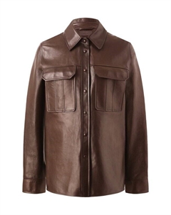 Кожаная рубашка Mvst