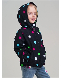 Куртка текстильная с полиуретановым покрытием для девочек (ветровка) Playtoday kids