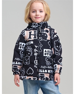 Куртка текстильная с полиуретановым покрытием для девочек (ветровка) Playtoday kids