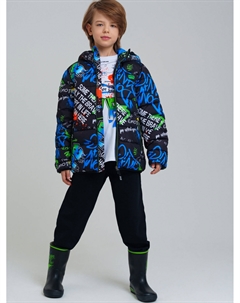 Куртка текстильная с полиуретановым покрытием для мальчиков Playtoday tween