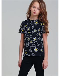 Фуфайка трикотажная для девочек (футболка) Playtoday tween