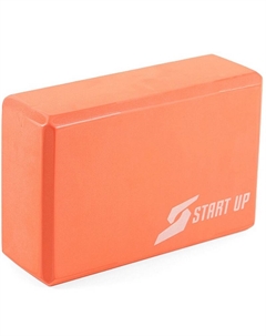 Блок для йоги 22,8х15,2х7,6см ECE065 персиковый Start up