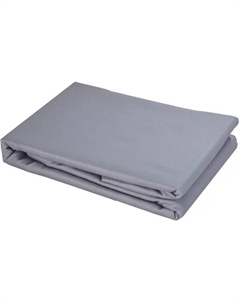 Пододеяльник 205x225 см сатин цвет серый Inspire