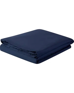 Пододеяльник 205x225 см сатин цвет сине-черный Inspire