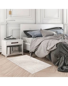 Ковер Breeze 60x110 см хлопок цвет серый Kreaforta