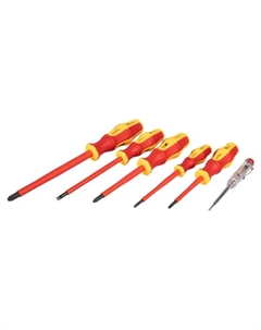 Набор отверток диэлектрических 646-522, 6 шт. Кобальт