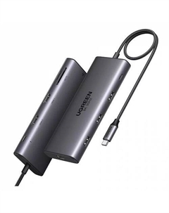 Порт-репликатор CM639, серый Ugreen