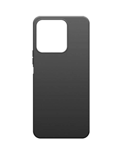 Чехол (клип-кейс) Silicone Case, для Honor X8c, черный Borasco