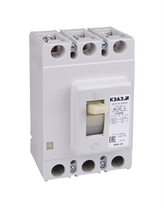 Выключатель автоматический КЭАЗ ВА04-36-340010-40А-500-690AC-УХЛ3 трехполюсный (3P/3П) 40А 4 кА (107565) Кэаз