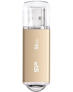 Флешка 64Gb USB 2.0 Ultima II i, шампань (SP064GBUF2M01V1C) Silicon power