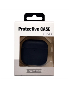 Чехол PCP12, экокожа для Apple AirPods (4-го поколения), темно-синий (238205) No name