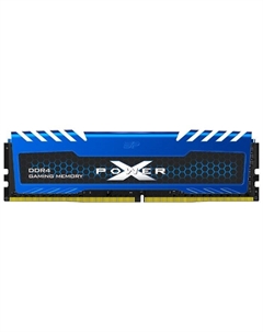 Память DDR4 DIMM 8Gb, 3200MHz, CL16, 1.2 В,, XPower Turbine (SP008GXLZU320BSA) Silicon power