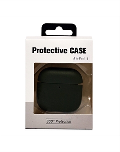 Чехол PCP12, экокожа для Apple AirPods (4-го поколения), зеленый (238204) No name