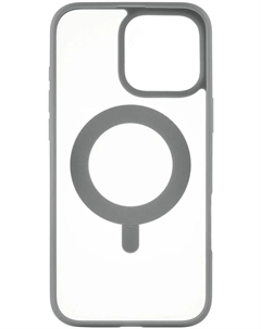 Чехол-накладка UBEAR Clip 360 для смартфона Apple iPhone 16 Pro Max, поликарбонат/термопластичный полиуретан, серый (CS442GR69PRG-I24M) Ubear