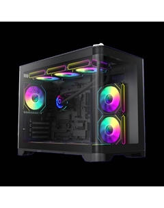 Корпус HYPE-M, mATX, Micro-Tower, USB 3.0, черный, без БП (HYPE-M Black) Gamemax