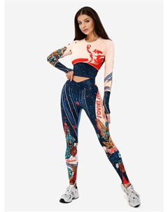 Лосины женские Bona Classic "Russian girl", Мультицвет Bona fide