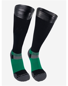 Носки-гетры мужские Wading Pro водонепроницаемые высокие для охоты и рыбалки мембранные с мериносовой шерстью, Черный Dexshell