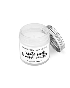 Ароматизированная свеча «White Musk & Warm Vanilla» NORDIC SECRETS COLLECTION 1 Л'этуаль