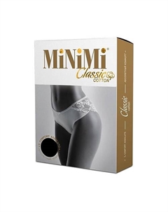 BO225 Трусы женские Slip ажур Nero Minimi
