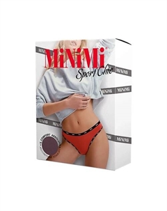 MS261 Трусы женские Brasiliana Grigio Minimi