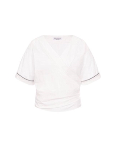 Хлопковый топ Brunello cucinelli