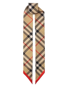 Шелковый шарф-твилли Burberry