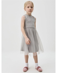 Платье с юбкой из сетки для девочек Sela