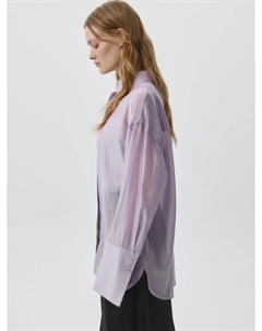 Рубашка оверсайз из смесового лиоцелла премиум качества Sela