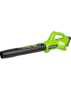Воздуходувка GREENWORKS 2404807UA, зеленый Greenworks