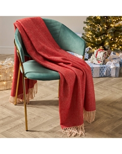 Плед Ines, красный Cozyhome