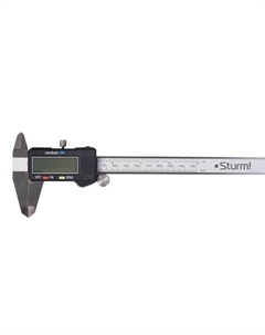 Штангенциркуль электронный 2030-02-150 (150 мм, с глубиномером) Sturm!