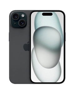 Смартфон Apple iPhone 15 256 Гб чёрный