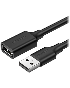 Кабель для компьютера Ugreen 10318 USB-А 5 м, чёрный