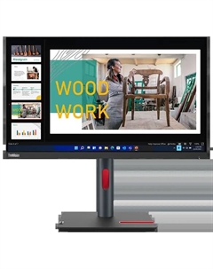 Монитор 23.8" ThinkVision P24q-30 IPS, 2560x1440 (16:9), 300кд/м2, 4 мс, 178°/178°, HDMI, DisplayPort, USB-Hub, черный (63B4GAT6UK) Lenovo