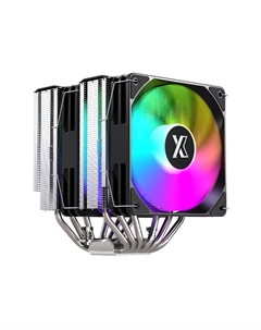 Кулер для процессора AX620 Basic ARGB для Socket/115x/1200/1700/1851/AM4/AM5, 120 мм, 1650rpm, 32.8 дБА, 265 Вт, 4-pin PWM, Al+Cu, ARGB (AX620-XXAFMX-GL) Xastra