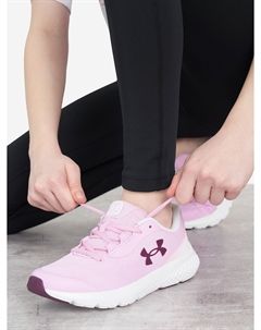 Кроссовки для девочек Charged Rogue 4, Розовый Under armour