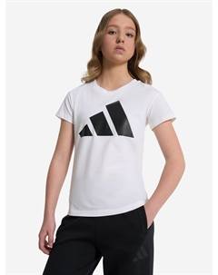 Футболка для девочек, Белый Adidas