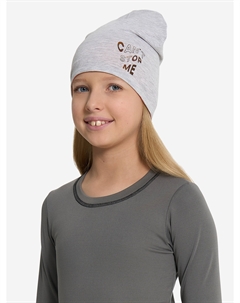 Шапка для девочек, Серый Demix