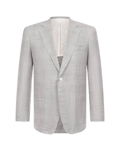 Пиджак из шерсти и шелка Stefano ricci