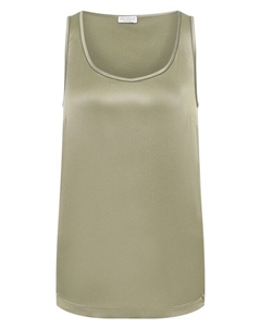 Атласный топ Brunello cucinelli