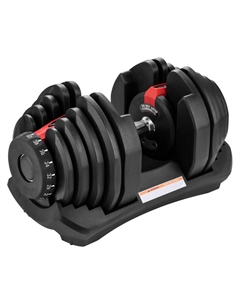 Гантель регулируемая 40кг FLEXER_40 Oxygen fitness