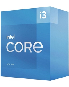 Процессор Core i3-10105 BX8070110105 Comet Lake 4C/8T 3.7-4.4GHz (LGA1200, L3 6MB, 14nm, UHD Graphics 630 1.15GHz, 65W) Box Intel