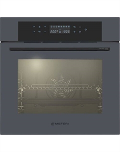 Духовой шкаф MEFERI Ultra MEO6010GR, серый/нержавеющая сталь Meferi