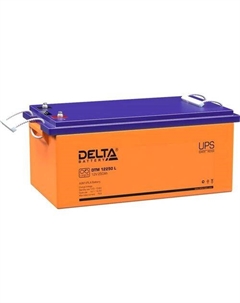 Аккумуляторная батарея Delta DTM 12250 L для ИБП 12В, 250Ач Дельта