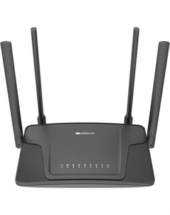 Wi-Fi роутер ORIGO OWR1530AXG, Wi-Fi 6, AX1500, 2.4/5ГГц, 3 LAN, черный Origo