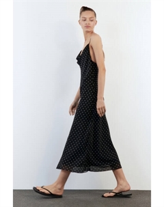 Платье миди шифоновое на тонких бретелях Befree