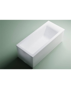 Ванна из литьевого мрамора Нейт 170х75 01010046 белая глянцевая Astra form