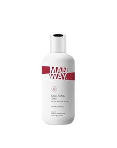 Тоник для лица / FACE TONIC 3 in1 200 мл Man way