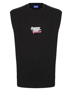 Хлопковая майка Hugo blue