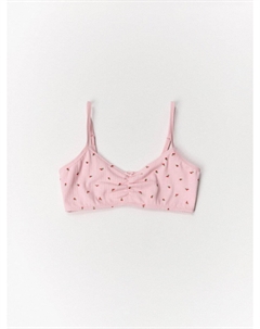 Трикотажный бюстгальтер с принтом для девочек Sela
